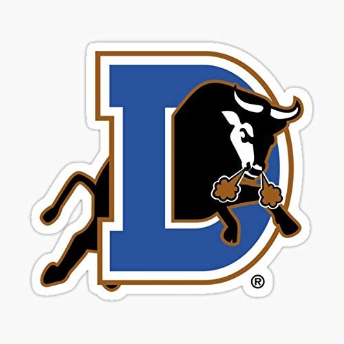 Durham Bulls Sticker - Sticker Graphic - Waterproof - Fade Resistant Die Cut