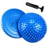2PCS Hedgehog Balance Pods, Pimples Pilates Ball, Half Spiky Fitness Domes for Kids Adults Sports, Foot Massage, Stability Training, Muscle Balancing Therapy, Motor Skills Yoga Gymnastics Exercise view 1