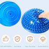2PCS Hedgehog Balance Pods, Pimples Pilates Ball, Half Spiky Fitness Domes for Kids Adults Sports, Foot Massage, Stability Training, Muscle Balancing Therapy, Motor Skills Yoga Gymnastics Exercise view 3