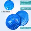2PCS Hedgehog Balance Pods, Pimples Pilates Ball, Half Spiky Fitness Domes for Kids Adults Sports, Foot Massage, Stability Training, Muscle Balancing Therapy, Motor Skills Yoga Gymnastics Exercise view 4