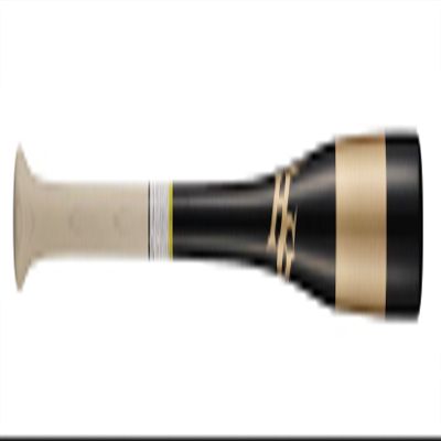 High Gold KB-91HTBK Bat Black x Gold 35.8 inches (91 cm), Finger Knock Bat