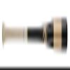High Gold KB-91HTBK Bat Black x Gold 35.8 inches (91 cm), Finger Knock Bat view 1