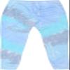 Colortone Ladies Tie Dye Joggers, Lagoon, Medium view 1