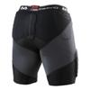 McDavid Football Compression Padded Girdle Shorts. Pads on HIPS, Thighs and Tailbone. Black view 2
