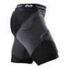McDavid Football Compression Padded Girdle Shorts. Pads on HIPS, Thighs and Tailbone. Black view 3