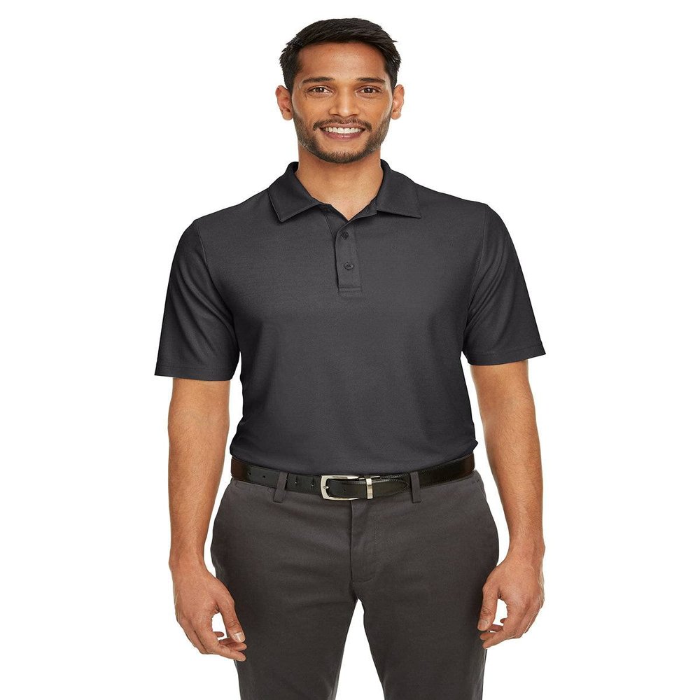 Core 365 Men's Fusion ChromaSoft Pique Polo 4XL Carbon