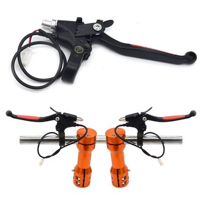BARMI 1 Pair Aluminium Parking Power Cut Electric Bicycle Left Right Brake Levers,Perfect Bike Accessories