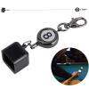 Banapoy Retractable Billiard Chalk Holder, 5.1Inch Easy to Use Lightweight Pool Table for Billiards, Snooker, Pool view 3