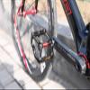 CXWXC Road/MTB Bike Pedals - Aluminum Alloy Bicycle Pedals - Mountain Bike Pedal with Removable Anti-Skid Nails (A: Black-Red) view 2