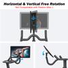 360 Degree Aviation Aluminum Screen Monitor Adjuster for Peloton Bike(Not Compatible with Peloton Bike +) view 3