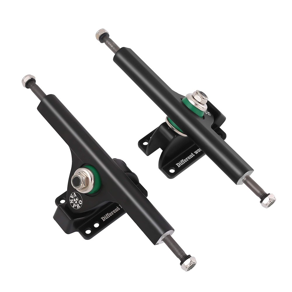VANPRO DIY Electric Skateboard Trucks 7.25" Long Skateboard Trucks (Black)