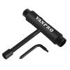 Vanpro skateboard tools skate tool all in oneUsed for installation and maintenance of various skateboards and roller skatesetc.(Snow Upgrade-black, Pack of 1) view 1
