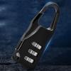 BARMI Portable Bike Motorcycle Helmet Anti-Theft 4 Digit Combination Password Padlock,Perfect Bike Accessories,Perfect Bike Accessories Black view 4