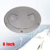 DYRABREST 6 inch Deck Plate Inspection Hatch Cover Stainless Steel Boat Marine Out Deck Plate Inspection Access Hatch Cover view 3