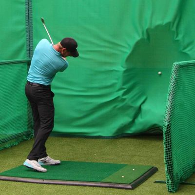 FORB Golf Impact Netting Panels - Variety of Archery Grade Netting Panels for Golf Practice | Premium Grade Netting for Your Golf Driving Net or Golf Practice Net (White, 6ft x 6ft)