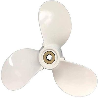 Yoofosun 3 Blade 4A 5C F4A 9 Tooth Aluminum Propeller RH Boat Prop for Yamaha Outboard Motor Engine 7 1/2x7