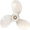 Yoofosun 3 Blade 4A 5C F4A 9 Tooth Aluminum Propeller RH Boat Prop for Yamaha Outboard Motor Engine 7 1/2x7 view 1