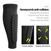 ESGTON Soccer Shin Guards for Youth Adult, Protective Gear Shin Brace Support for Football Basketball Volleyball Soccer Baseball-Black view 2