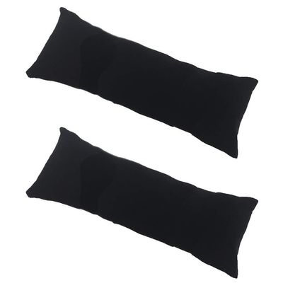 lasenersm 2 Pieces Long Watch Display Pillow Velvet Watch Pillow Bracelet Jewelry Displays Pillow Bracelet Pillows Jewelry Displays Flannel Holder Cushions, Black
