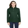 Core 365 Ladies' Fusion ChromaSoft Pique Quarter-Zip 3XL Forest view 1