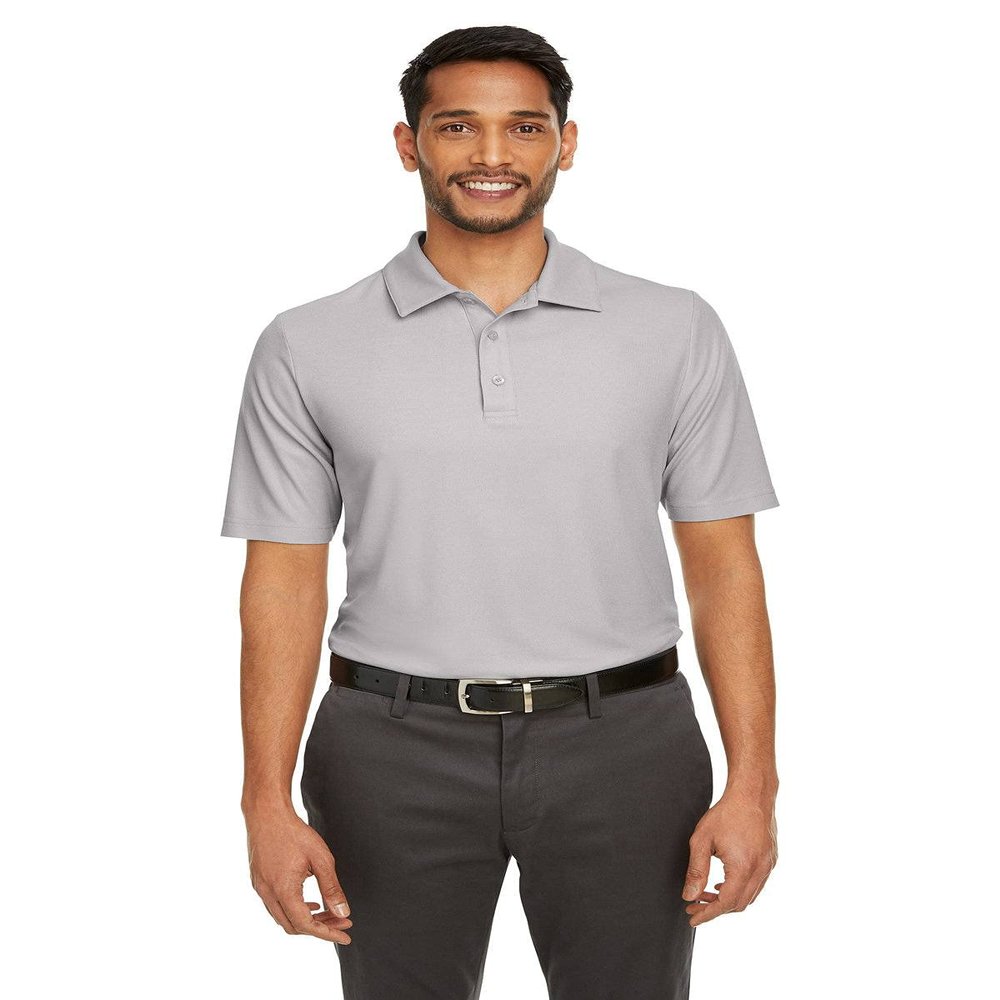 Core 365 Men's Fusion ChromaSoft Pique Polo 3XL Platinum