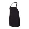 Q-Tees Bib Apron One Size Black view 1