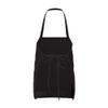 Q-Tees Bib Apron One Size Black view 3