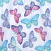 Belovance Girls Ballet Gymnastics Dance Tutu Skirted Dress sz 8-9 Gymnastic Flutter Sleeve Skirt (Rainbow Butterfly, 8-9 Years) view 4