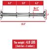 JINCAN Threaded Dumbbell Handles/Adjustable Dumbbell weights Handles - Fit 1 inch Standard Weight Plate - Weightlifting Accessories (Color : Thread Dumbbell Handle - 19.5inch) view 2
