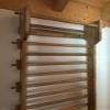 ARTIMEX Stall Bars Oak, Vintage Model, for Physical Therapy and Gymnastics - Used in Homes, Gyms, Clinics, Schools or Fitness Centers (7 feet, 10 1/2 in x 2 feet, 11 1/2 in), Code 279-R view 2