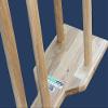 ARTIMEX Stall Bars Oak, Vintage Model, for Physical Therapy and Gymnastics - Used in Homes, Gyms, Clinics, Schools or Fitness Centers (7 feet, 10 1/2 in x 2 feet, 11 1/2 in), Code 279-R view 4
