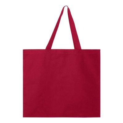 Q-Tees Promotional Tote One Size Orange
