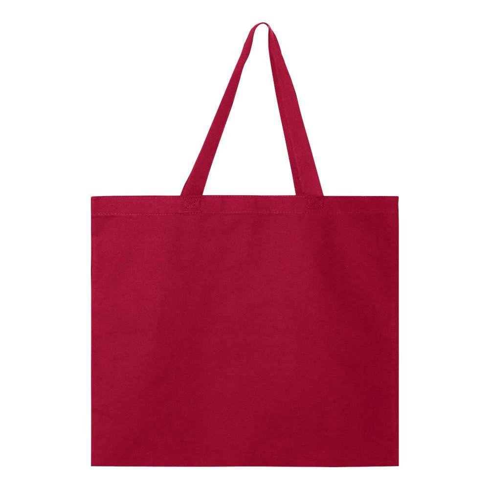 Q-Tees Promotional Tote One Size Orange