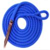Knotty Girlz Double Braid Lead Rope with Eye Splice Loop, 12-14FT Lengths (Ultra Marine, 12 ft.) view 1