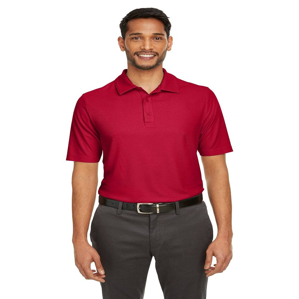 Core 365 Men's Fusion ChromaSoft Pique Polo 3XL Classic RED