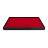 144 Foam Insert Ring Display Tray (Black Tray, Red Foam) - 1 Pack (14  x 8  x 1)  Merchandising/Jewelry Display/Organizer/Multi Purpose Tray view 3