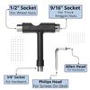 Mr. Pen- Skate Tool, Pack of 2, All in One Y and T Tool for Skateboard, Longboard, and Roller Skate view 3