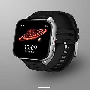 ISPEKTRUM iS3 SmartWatch, 1.54 Screen Waterproof Sports Mode Fitness Tracker Heart Rate & BP Monitor Pedometer BT Text Call Notification Works with Android iOS iPhone Samsung