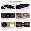 ISPEKTRUM iS3 SmartWatch, 1.54 Screen Waterproof Sports Mode Fitness Tracker Heart Rate & BP Monitor Pedometer BT Text Call Notification Works with Android iOS iPhone Samsung view 4