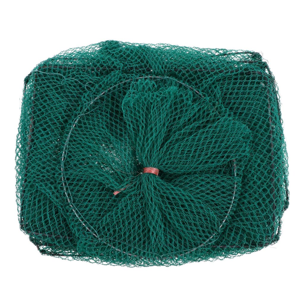 BESPORTBLE Folded Fish Trap Folded Fishing Net Crab Trap Crawfish Lobster Shrimp Cast Fishing Nets Portable Folded Fishing Accessories 2.1m Fishing Cast Net