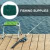 BESPORTBLE Folded Fish Trap Folded Fishing Net Crab Trap Crawfish Lobster Shrimp Cast Fishing Nets Portable Folded Fishing Accessories 2.1m Fishing Cast Net view 2