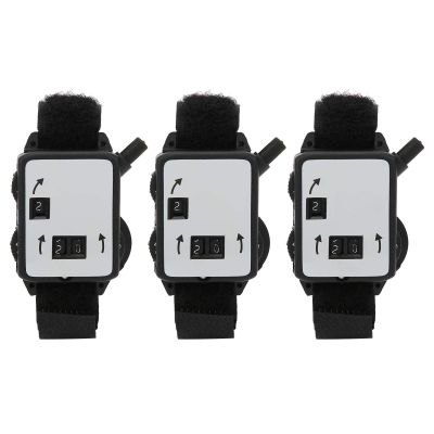 3 Pcs Golf Score Counter Watch, Manual Golf Score Counter Watch Stroke Shot Keeper Golf Score Counter Manual Dial Indicator