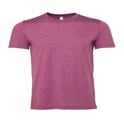 Canvas Unisex Tee HthrMagenta LG
