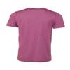 Canvas Unisex Tee HthrMagenta LG view 2