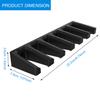 RUSFOL Solid ABS 6X Standard PMAG Wall Mount, Mag Holder, Home Magazine Storage Rack, 2 Pack view 4