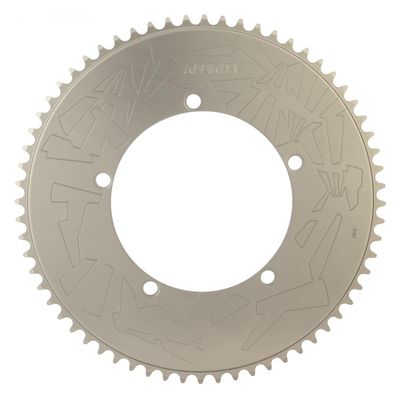 Affinity Chainring Pro 144mm 64T Alloy Hard-Annodized Gray