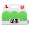 LSTYLE L1 Standard Dart Flights  PRO KAMI  Neon Green  1 Set (3 Flights)  Pre-Molded view 1