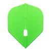 LSTYLE L1 Standard Dart Flights  PRO KAMI  Neon Green  1 Set (3 Flights)  Pre-Molded view 3