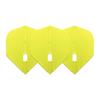 LSTYLE L1 Standard Dart Flights  PRO KAMI  Neon Yellow  1 Set (3 Flights)  Pre-Molded view 2