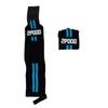 2POOD Wrist Wraps for Weightlifting Powerlifting, Weightlifting, Cross Training, Bodybuilding for Men and Women (Blue) view 2